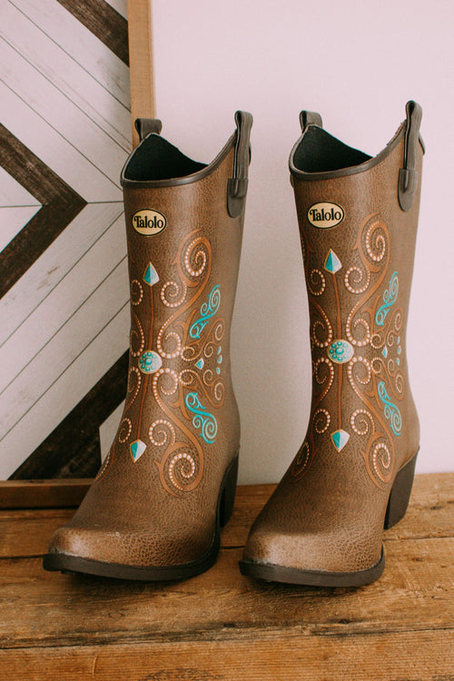 Dallas inspired wester wellies