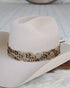 Desert Feather Hat Band, a western-style feather hat band