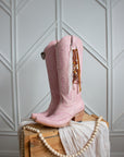 Desert Wanderer velvet and lace cowboy boot tassel, main view