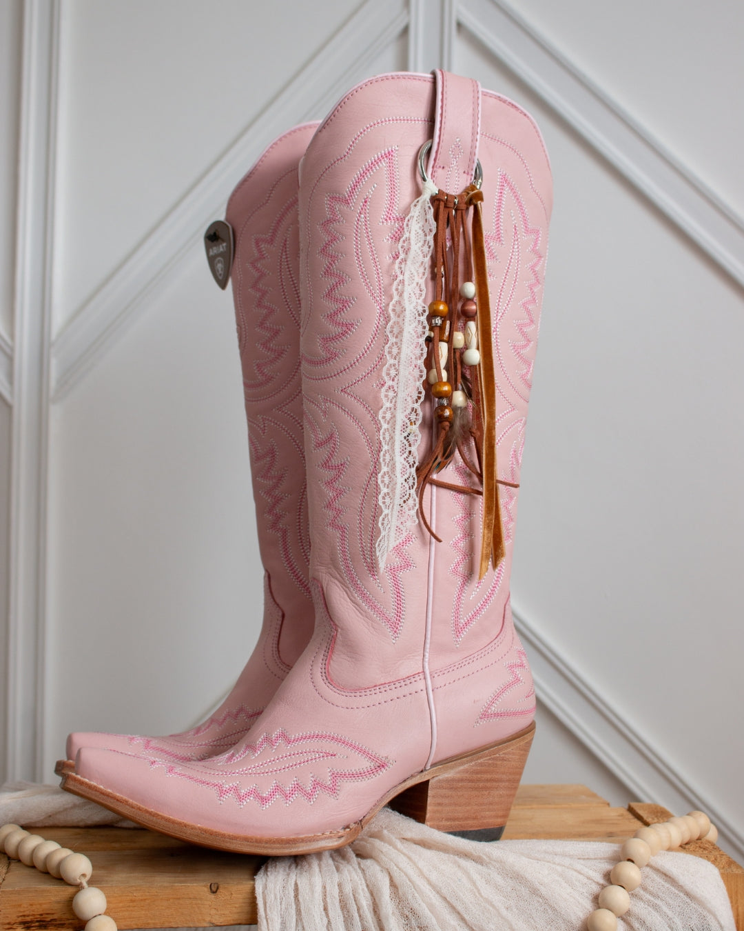 Handcrafted Desert Wanderer cowboy boot tassel accessory