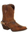 Crush™ by Durango® Women's Brown Ventilated Shortie Cowboy Boot