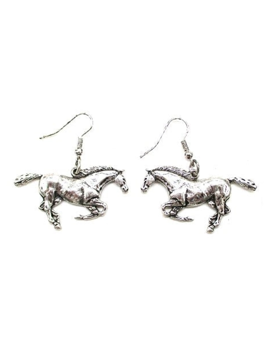 Western Galloping Horse Earrings