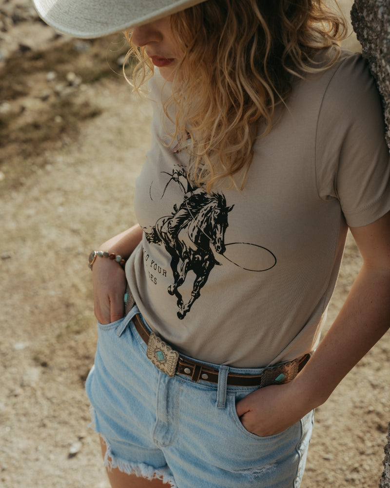 Styled Cowgirl Tee 