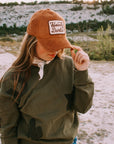 Howdy Darlin' Corduroy Cap - Brown