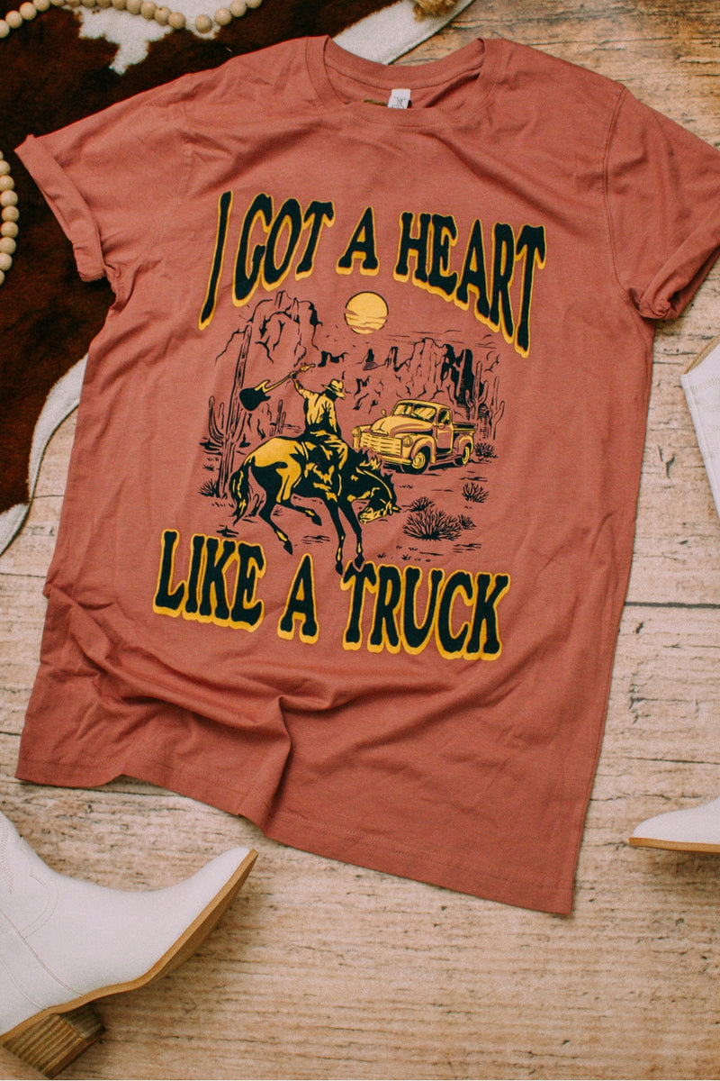 "Heart Like A Truck" T-Shirt