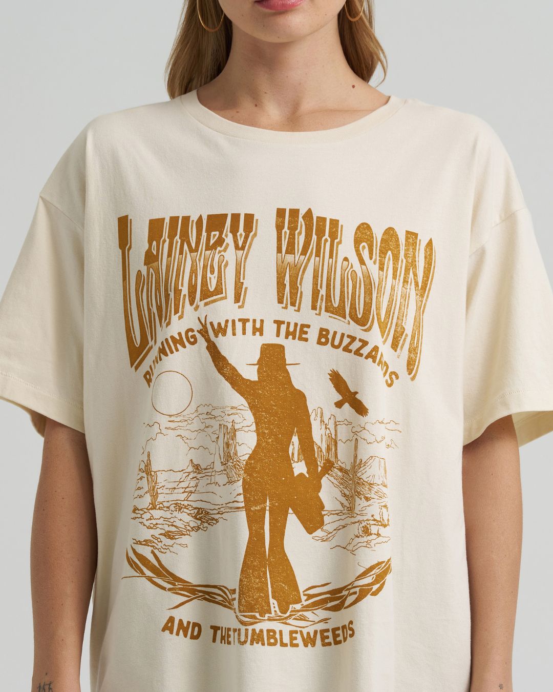Lainey Wilson x Wrangler Buzzards Graphic T-Shirt