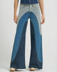 Wrangler x Lainey Wilson Groovy Wide Leg Jeans