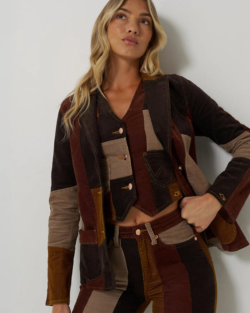 Wrangler x Lainey Wilson Patchwork Blazer
