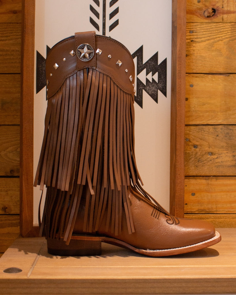 Thelma Fringe Cowboy Boots