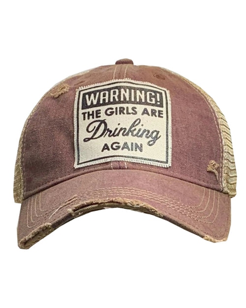 Distressed cowgirl cap
