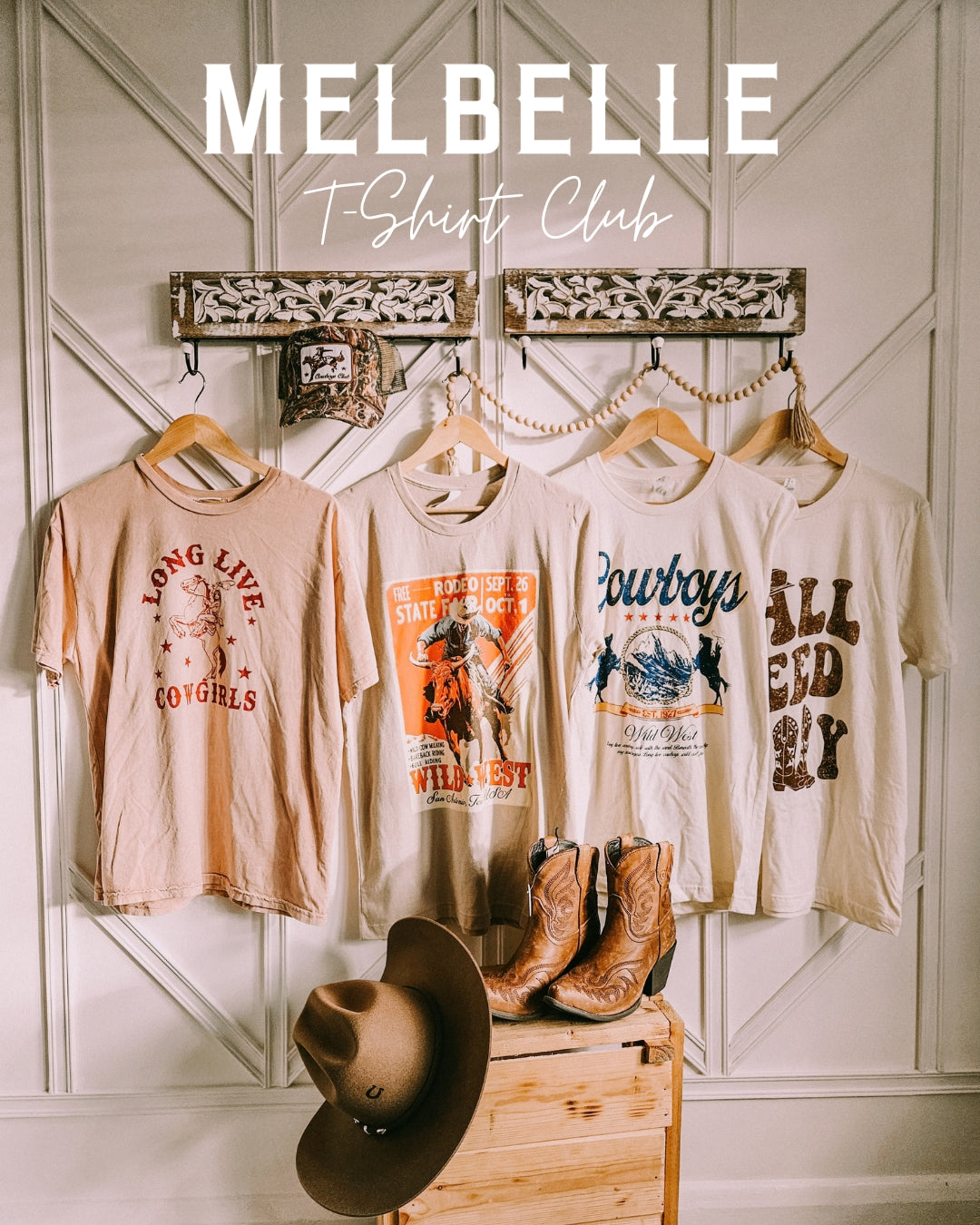 Melbelle Monthly T-Shirt Club Subscription