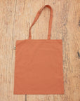 Melbelle Cowgirl Cotton Tote Bag - Orange Pink
