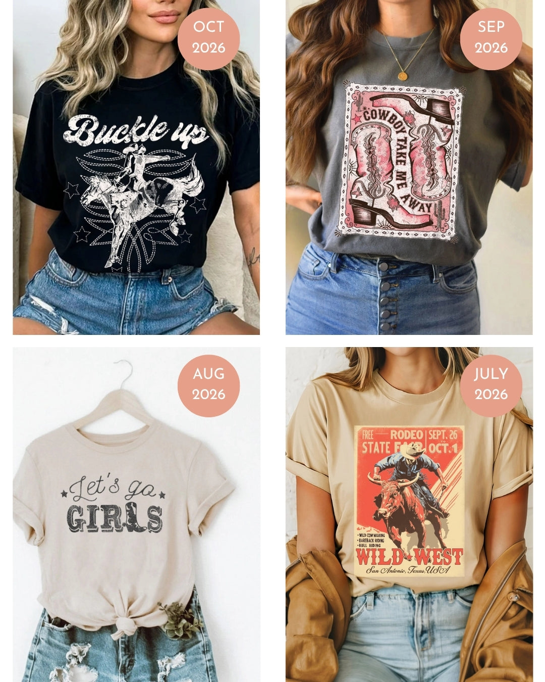 Melbelle Monthly T-Shirt Club Subscription – view 3