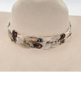 Neutral Western Feather Hat Band
