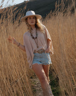Oversized Tunic Top - Beige