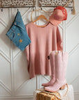 Ariat Casanova pink cowboy boots styled with an outfit