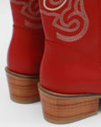 Madison Red Cowboy Boots