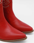 Madison Red Cowboy Boots