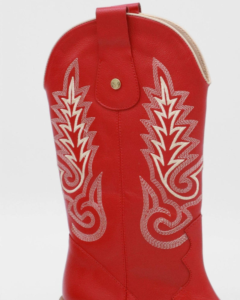 Madison Red Cowboy Boots