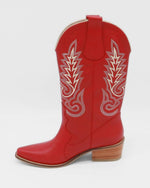 Madison Red Cowboy Boots