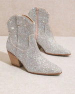 Rhinestone Ankle Cowboy Boots