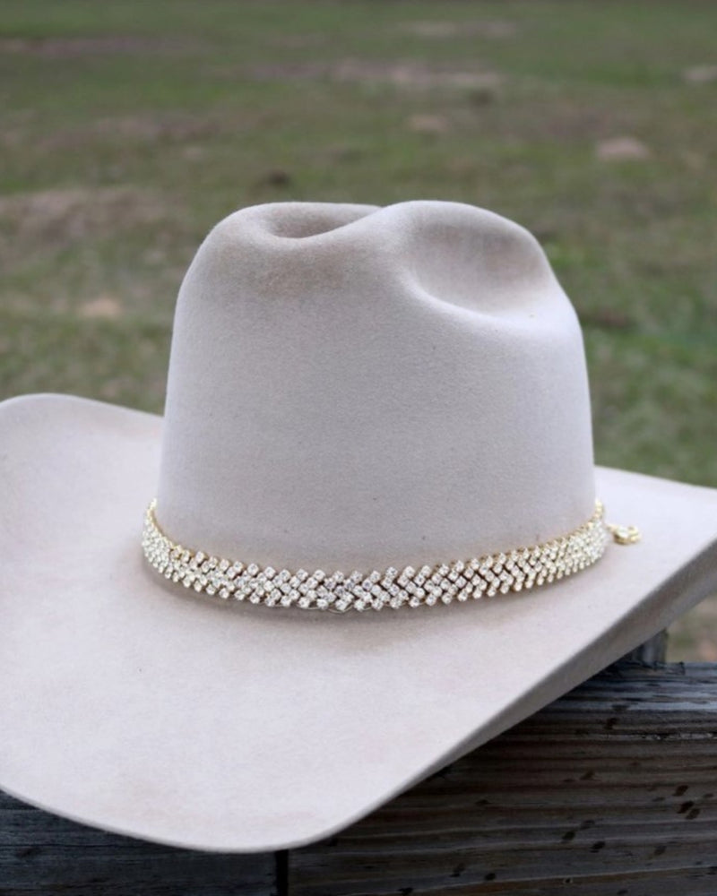 Rhinestone Cowboy Hat Band