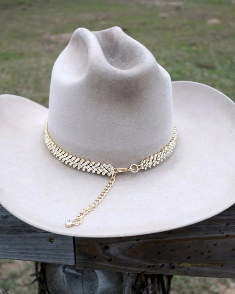 Rhinestone Country Hat Band