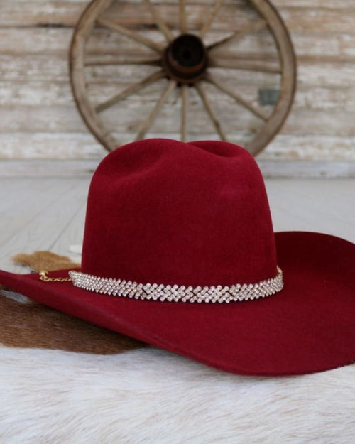 Rhinestone Hat Band