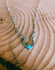 Lucky Horseshoe Western Pendant Necklace