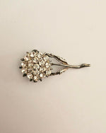 Rhinestone Bloom Brooch