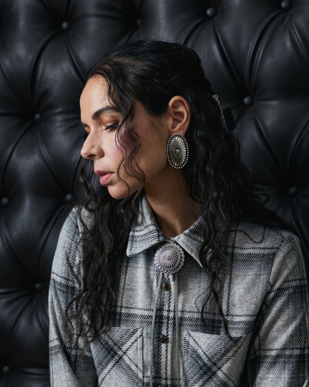 Authentic western earrings