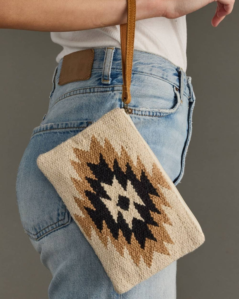 Aztec Wristlet Clutch Purse