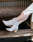 Rhinestone Ankle Cowboy Boots