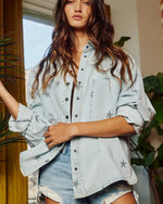 Star Denim Shirt/Jacket