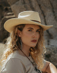 Boho Wester Styled Lainey Wilson Straw Cowgirl Hat