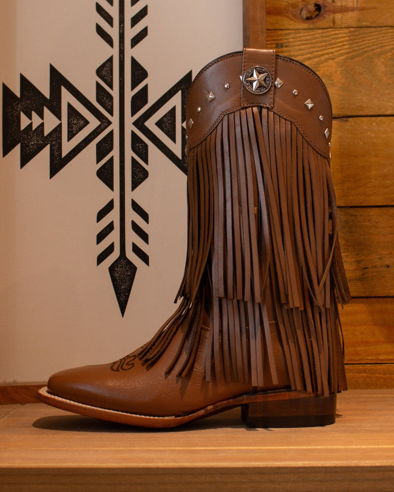 Thelma Fringe Cowboy Boots