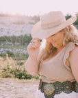 Tucson Cowboy Hat with Aztec Detail