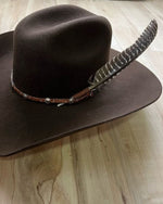 Turkey Long Feather Cowboy Hat Accessory