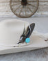 Turquoise Stone Hat Pin
