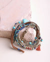 Turquoise Stackable Suede Bracelet