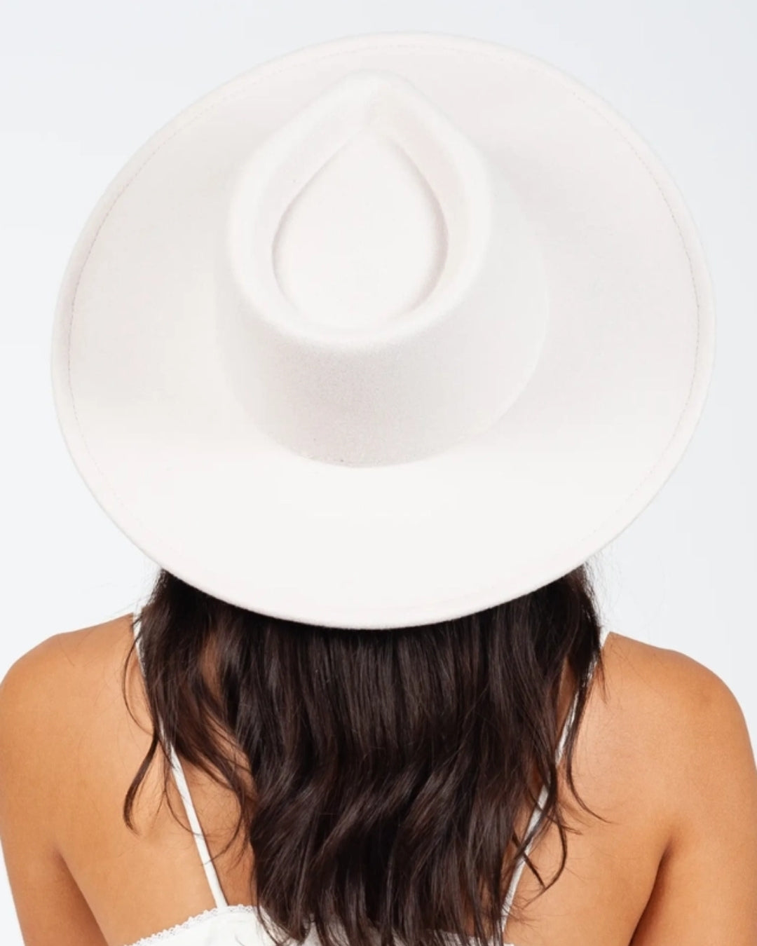 Vegan Felt Rancher Hat in Ammonite