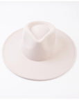 Vegan Felt Rancher Hat in Ammonite