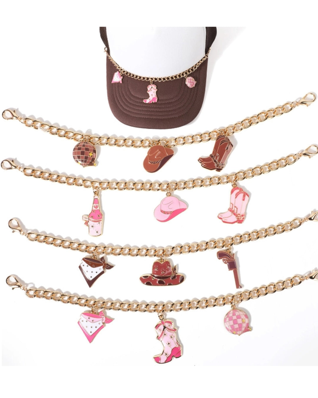 trucker cap chain, western