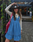 Western Feather & Concho Hat Band