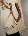 Western Horse Belted Cardigan