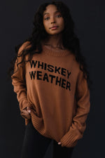 "Whiskey Weather" Jumper