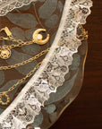 White Gathered Frilled Lace Trim - 3cm Width