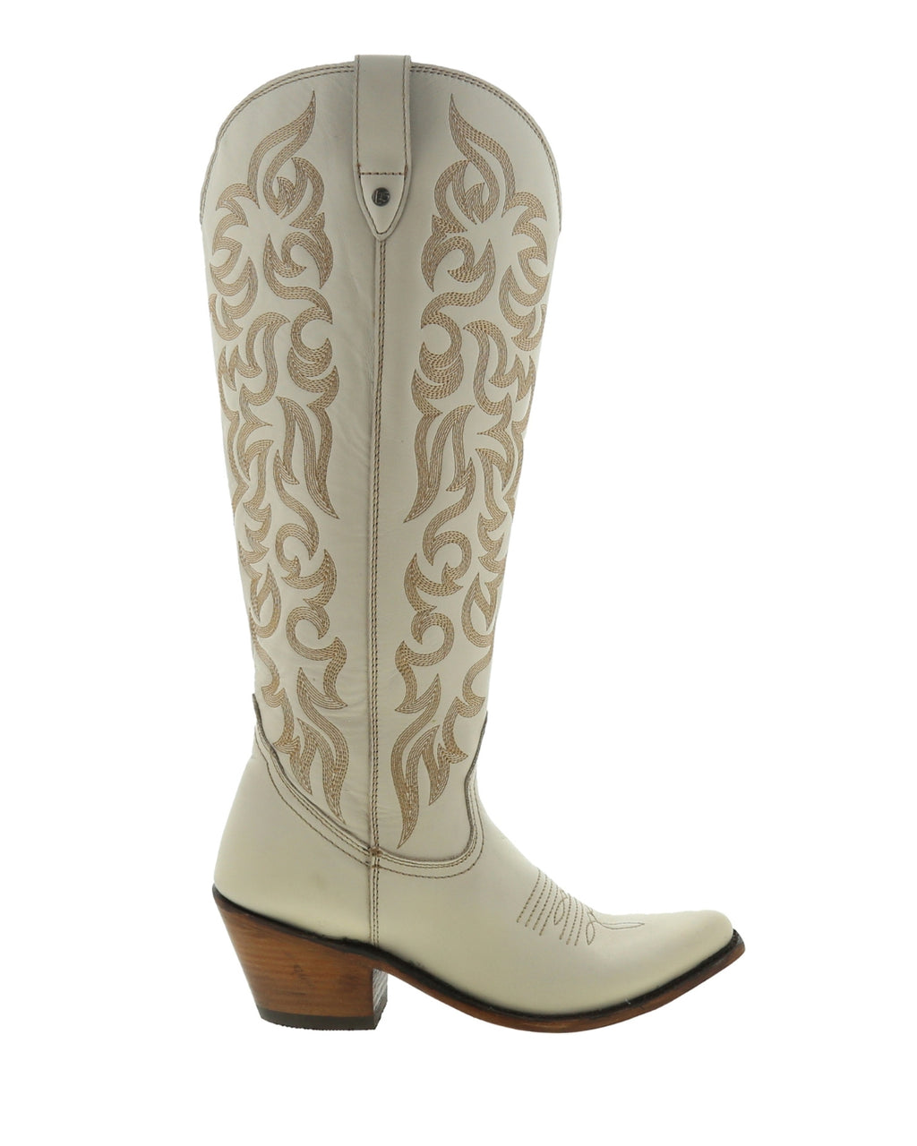 Cowboy Boots Calf Boots Uk MID-CALF BLACK LEATHER COWBOY BOOTS