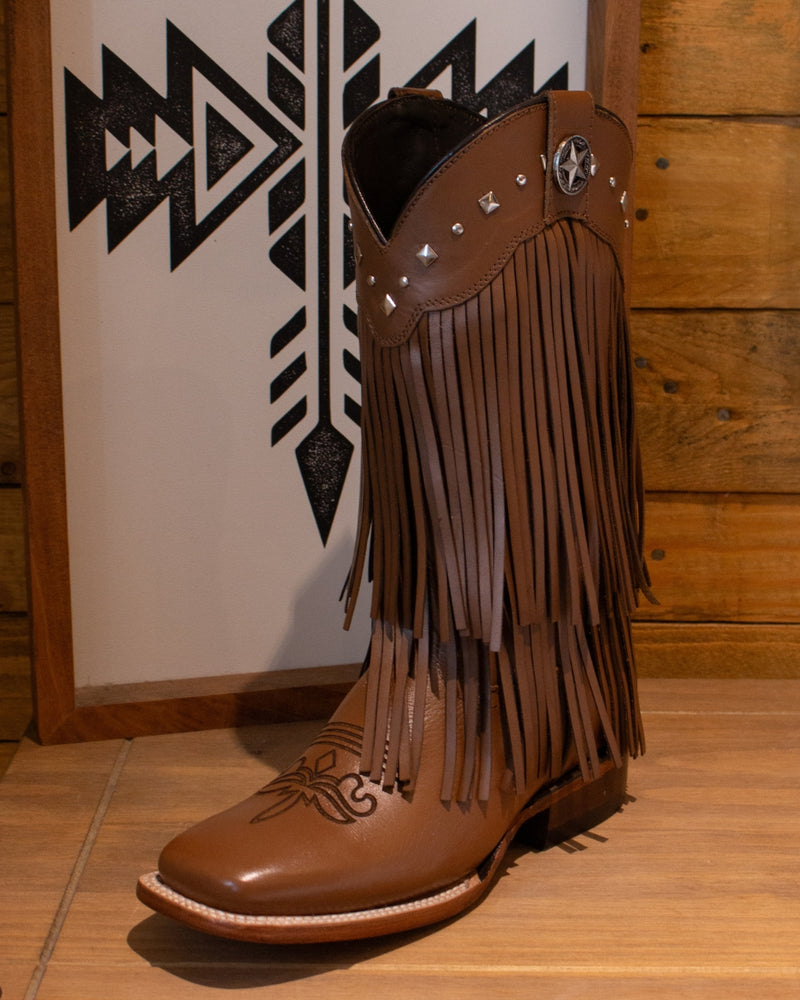 Thelma Fringe Cowboy Boots