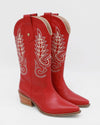 Madison Red Cowboy Boots